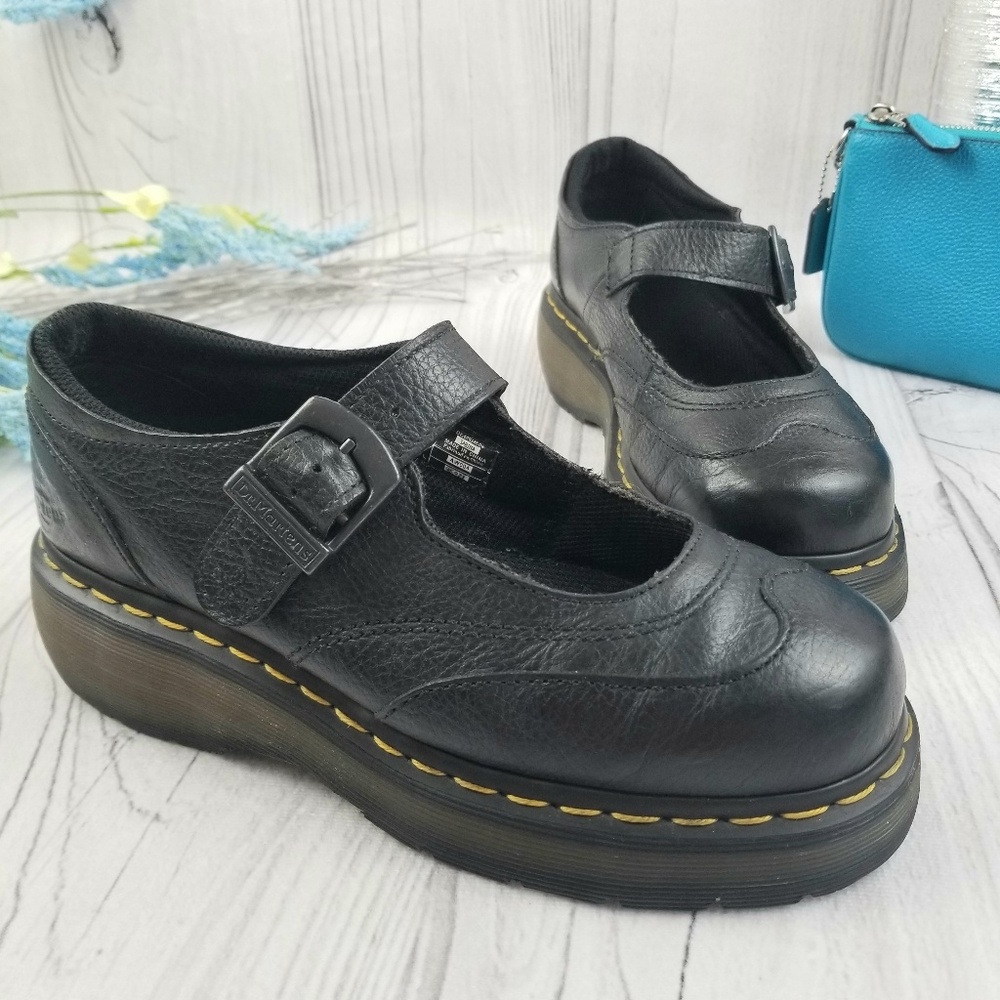 Dr Martens "Sabina" platform Mary Janes, EUC!